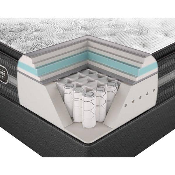 Shop Beautyrest Black Calista Extra Firm King Size Mattress Set Overstock 11877385