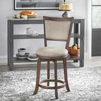 Simple Living French Country  24-inch Swivel Stool