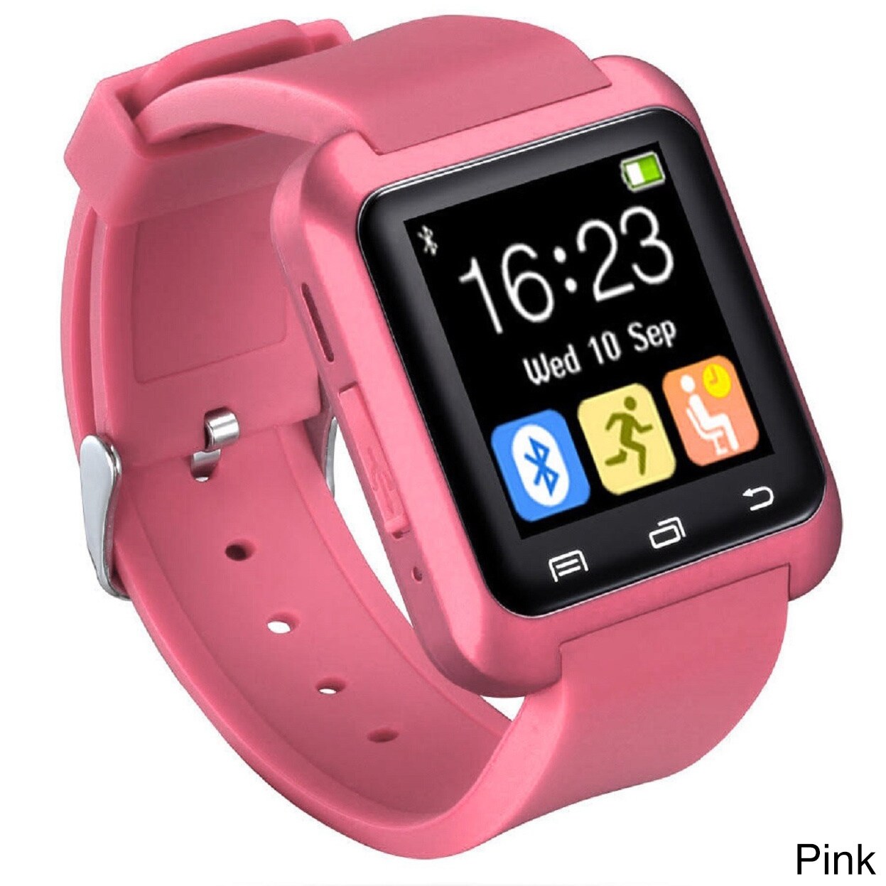 pink smartwatch for android