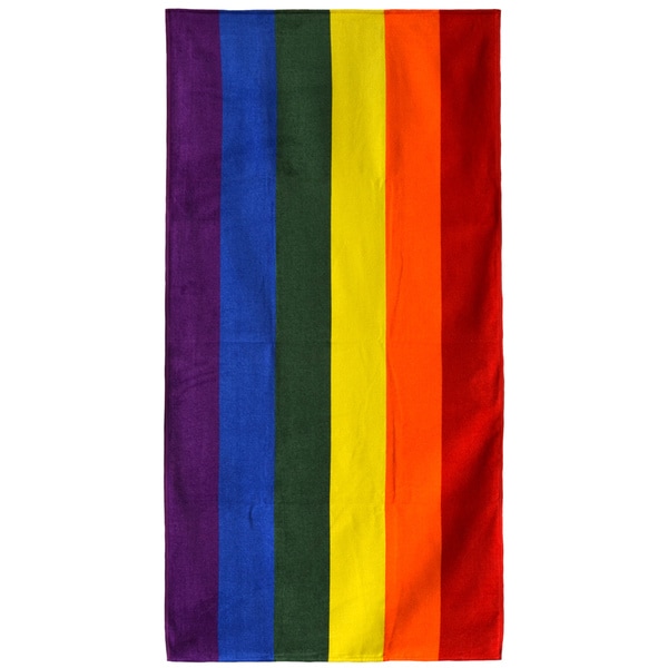 Cotton Rainbow Beach Towel Free Shipping On Orders Over 45 18775300