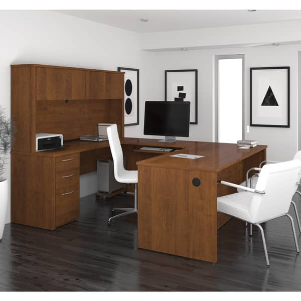 Shop Bestar Embassy 71 U Shaped Desk On Sale Free Shipping