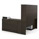 preview thumbnail 2 of 14, Bestar Embassy 71" L-shaped desk with hutch