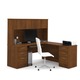 preview thumbnail 6 of 14, Bestar Embassy 71" L-shaped desk with hutch