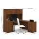 preview thumbnail 4 of 14, Bestar Embassy 71" L-shaped desk with hutch