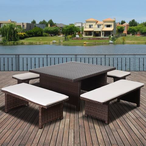 Atlantic Modena 5 piece Dining Set With Cushions