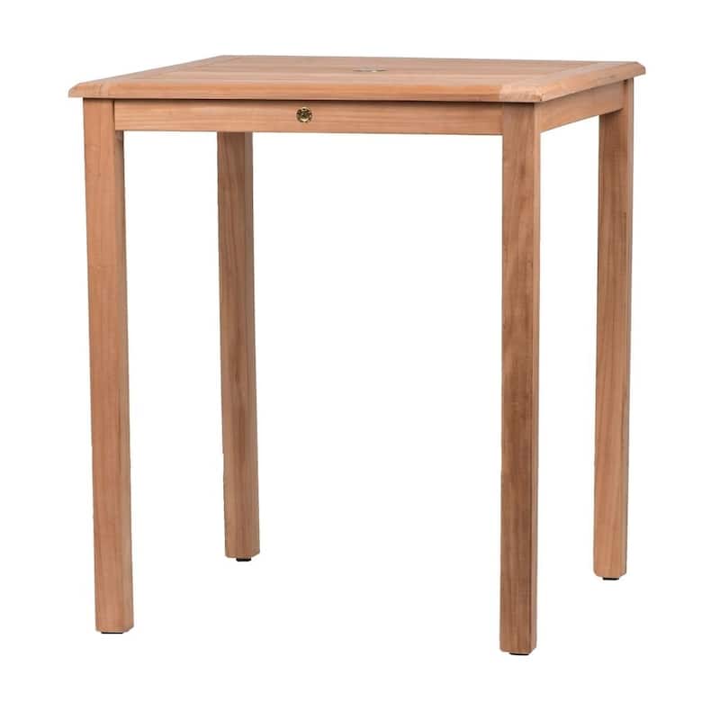 Amazonia Hartford Classic 5 piece Teak Square Bar Set - 5 Piece