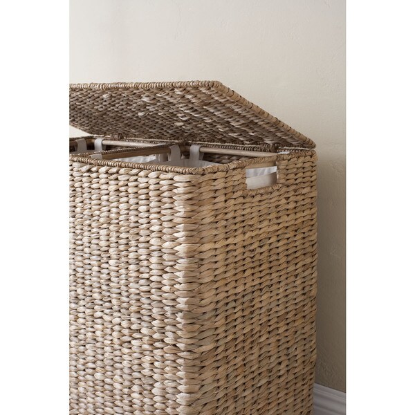 dual laundry hamper