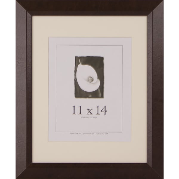 inch 11x14 frame uk Black/Brown 11 x inch Series Leather Shop 14 Wood/Leather