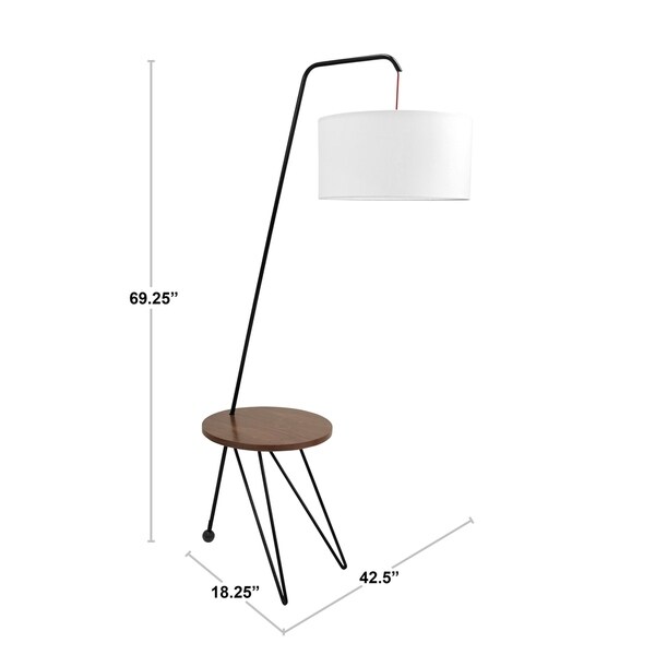 target mid century modern floor lamp