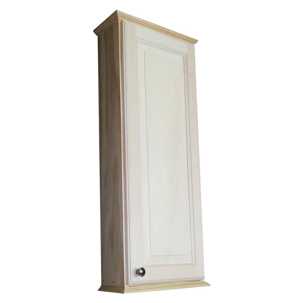 Shop Ashton Series Unfinished Pine Maple Wall Cabinet Free