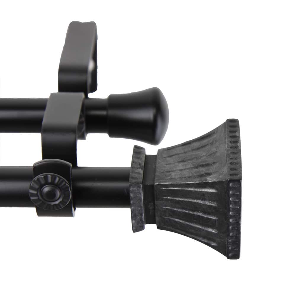 InStyleDesign Marlene Adjustable Double Curtain Rod