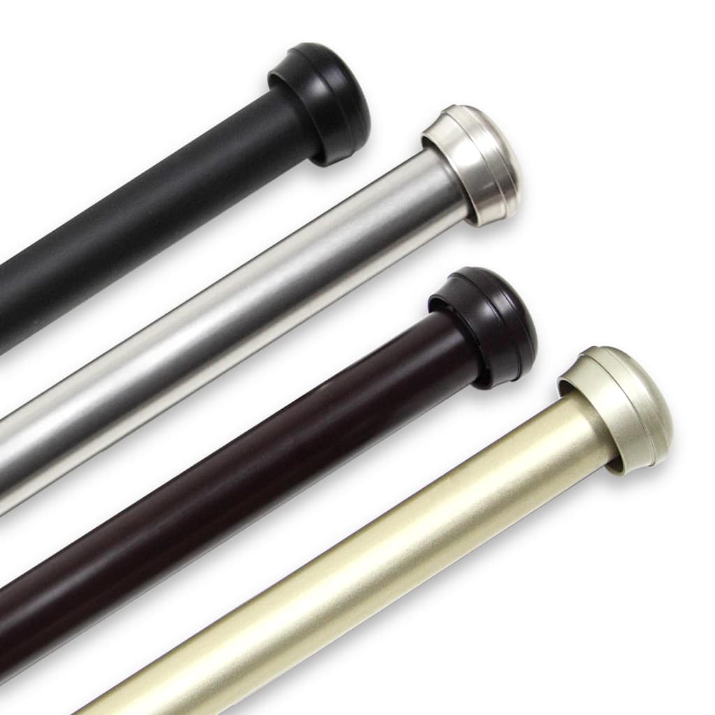 InStyleDesign Edison 1-inch Adjustable Drapery Rod 160-240 inch - 160 to 240 inch