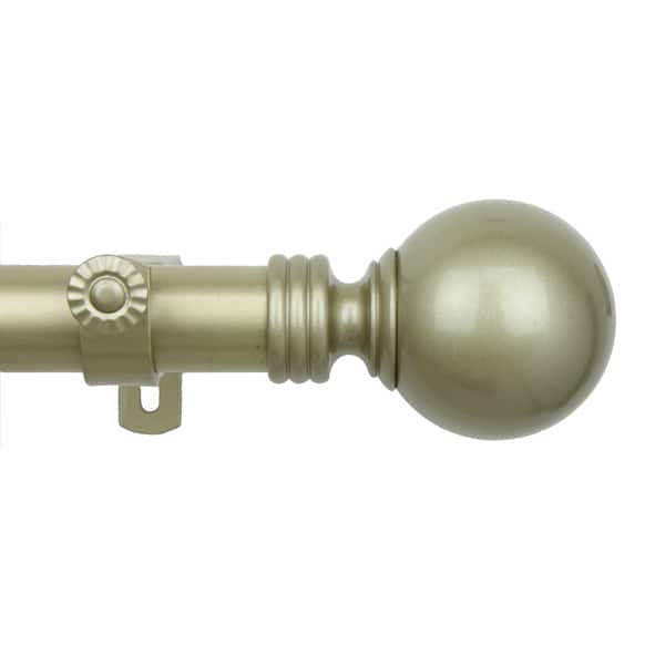 Shop Instyledesign Sphere 1 Inch Adjustable Drapery Rod 160 240