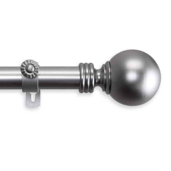 Shop Instyledesign Sphere 1 Inch Adjustable Drapery Rod 160 240