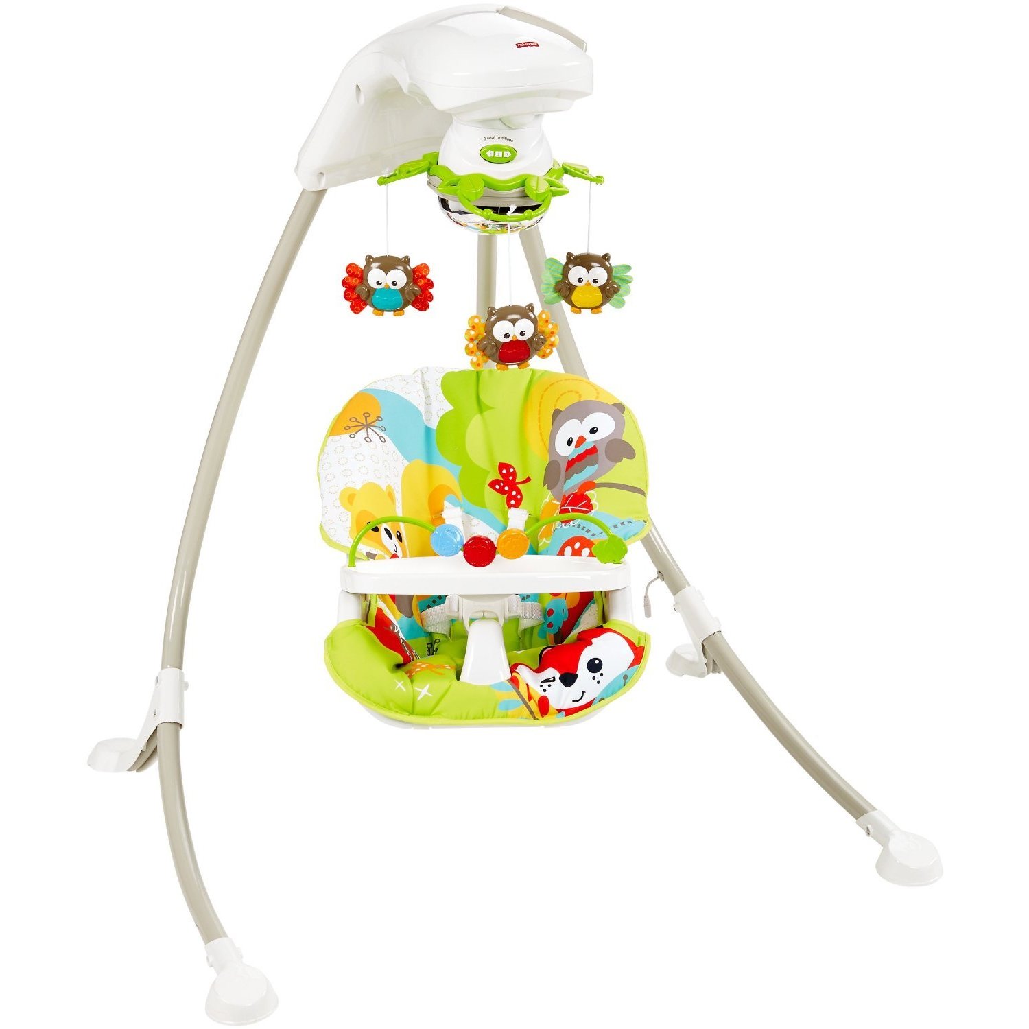 fisher price peek a boo fox swing