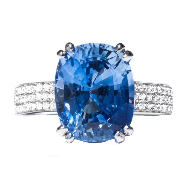 blue sapphire ring for girl