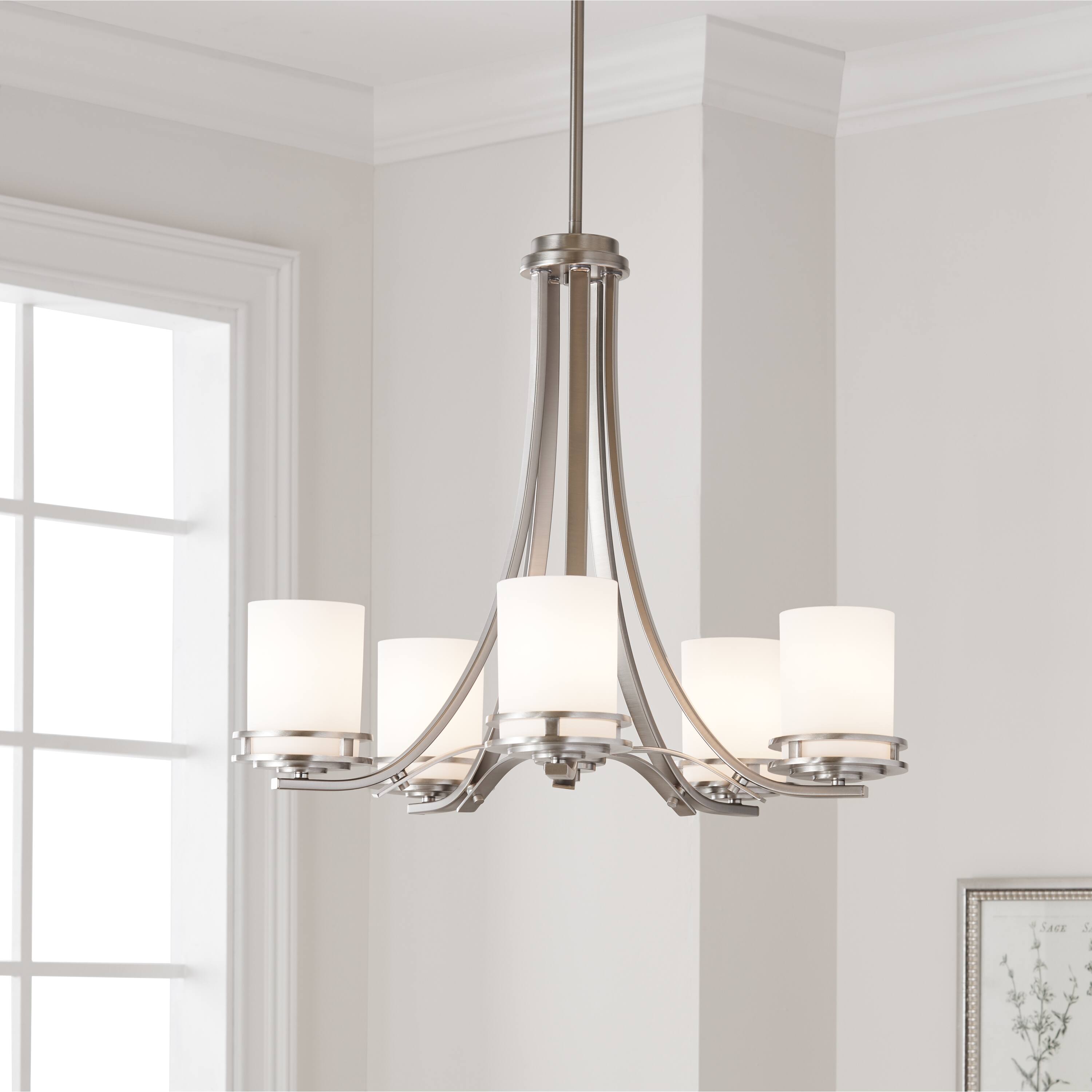 Kichler Lighting Hendrik Collection 5light Brushed Nickel Chandelier
