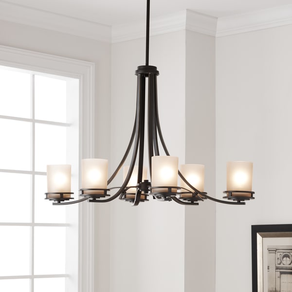 kichler 6 light chandelier