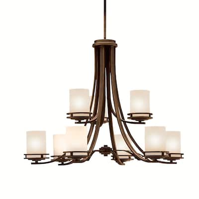 Kichler Lighting Hendrik Collection 9-light 2-tier Olde Bronze Chandelier