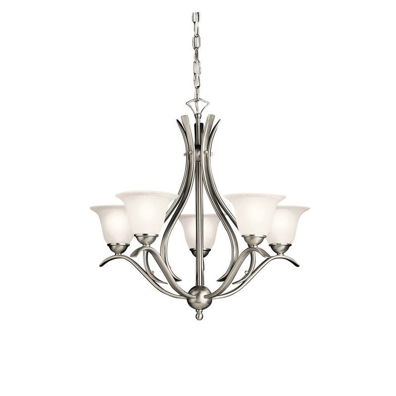 Kichler Lighting Dover 5-light Brushed Nickel Chandelier