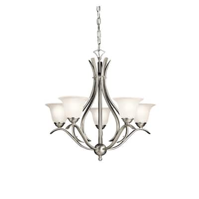 Kichler Lighting Dover 5-light Brushed Nickel Chandelier