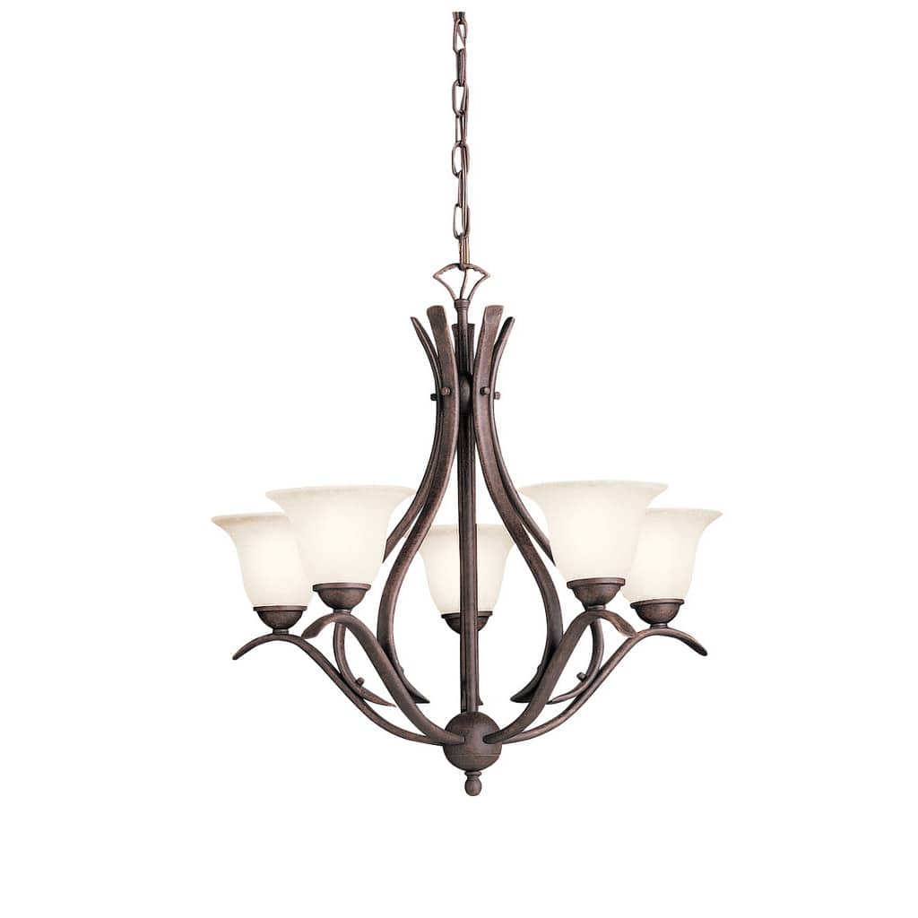 Kichler Lighting Dover 5-light Tannery Bronze Chandelier