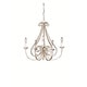 preview thumbnail 1 of 0, Kichler Lighting Dover 5-light Brushed Nickel Chandelier - Brushed Nickel