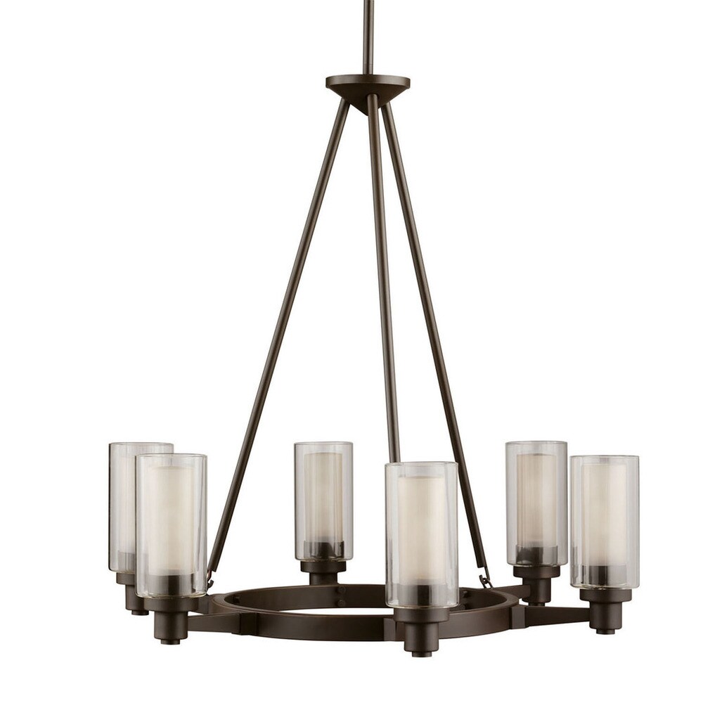 Circolo 9 Light Chandelier Brushed Nickel | Kichler Lighting Circolo 9 Light Chandelier Brushed Nickel | Kichler Lighting