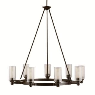 Kichler Lighting Circolo Collection 9-light Olde Bronze Chandelier