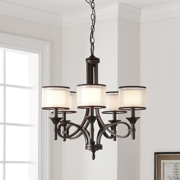 kichler 5 light chandelier