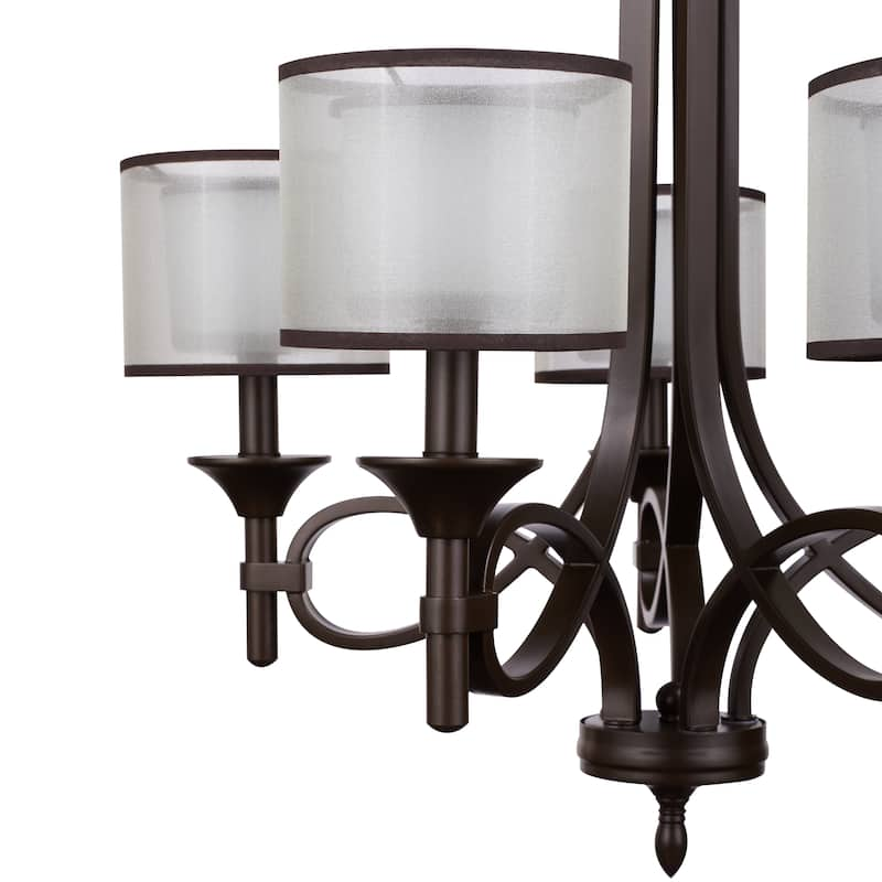 Kichler Lighting Lacey Collection 5-light Mission Bronze Chandelier