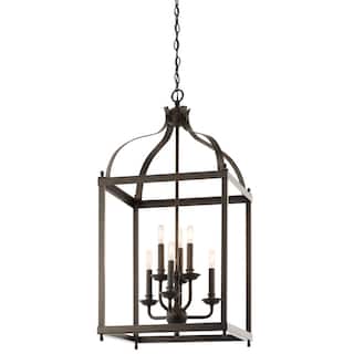Kichler Lighting Larkin Collection 6-light Olde Bronze Foyer Chandelier