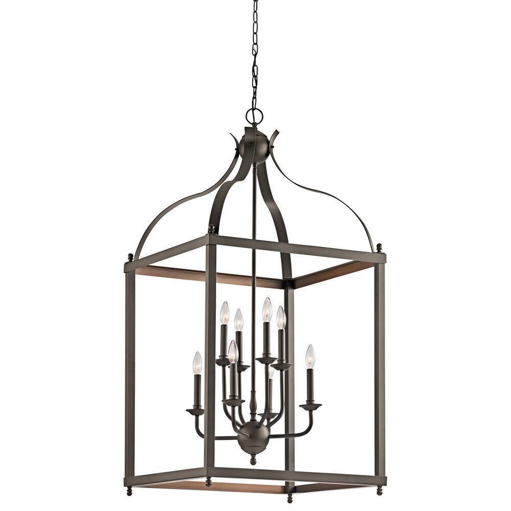 Kichler Lighting Larkin Collection 8-light Olde Bronze Foyer Chandelier