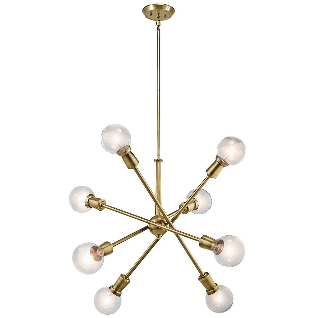 Copper Grove Choisy 8-light Natural Brass Chandelier - Chandeliers For Bedrooms by Overstock.com