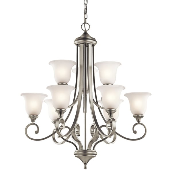 Kichler Lighting Monroe Collection 9-light 2-tier Brushed ...