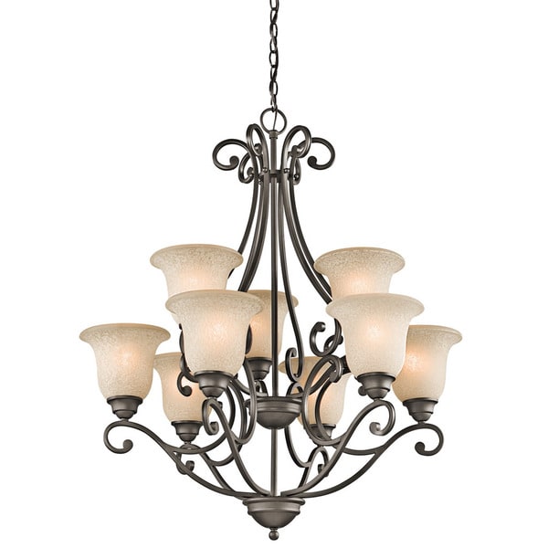 Kichler Lighting Camerena Collection 9-light Olde Bronze Chandelier