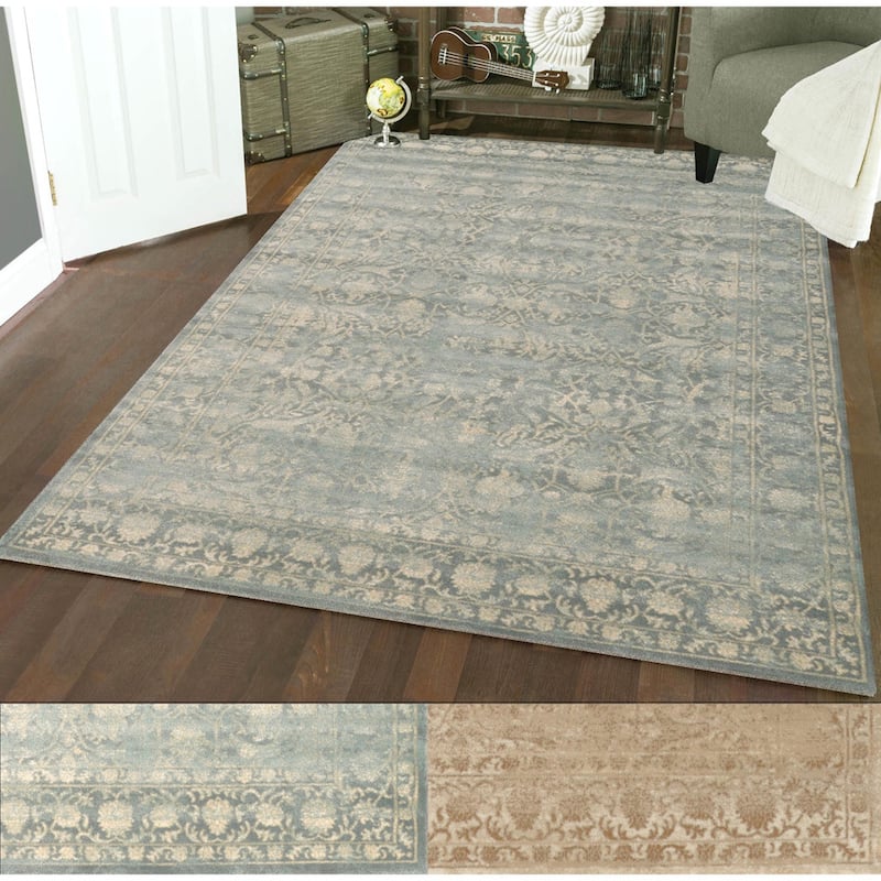 Admire Home Living Corina Traditional Oriental Distressed Vintage Pattern Area Rug