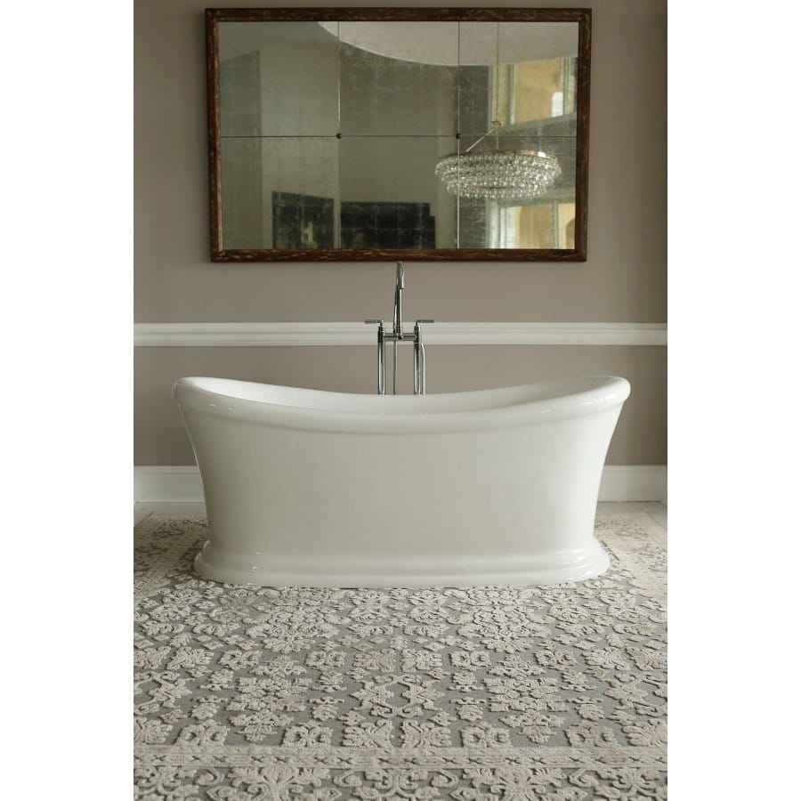 Signature Bath White Acrylic Freestanding Tub