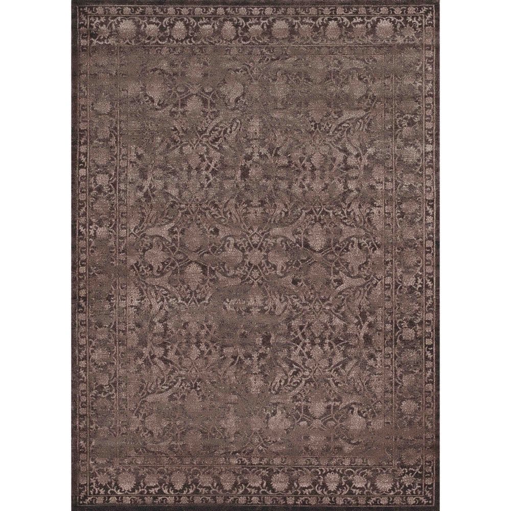 Admire Home Living Corina Traditional Oriental Distressed Vintage Pattern Area Rug