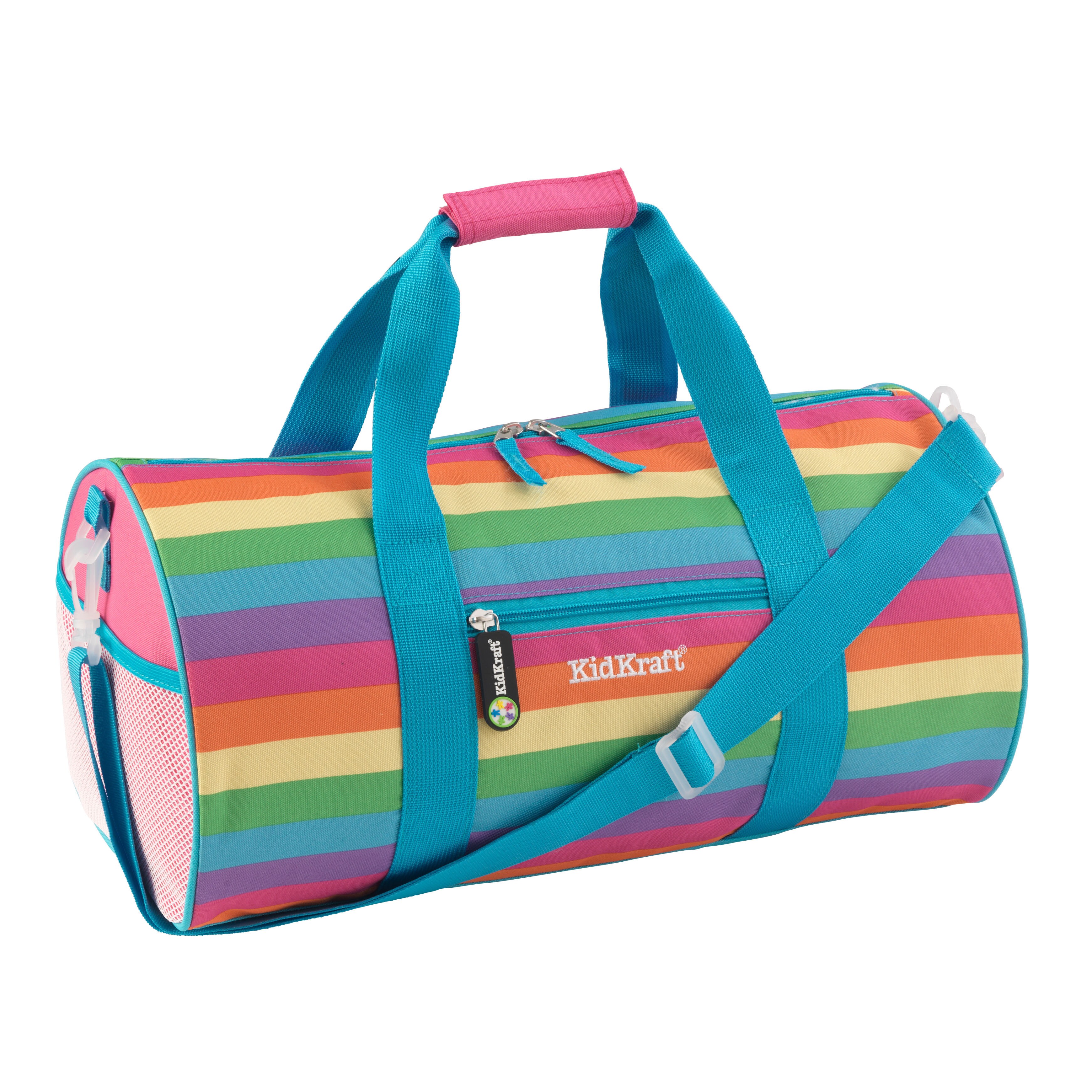 rainbow duffle bag