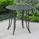 International Caravan Mandalay 30-inch Iron Patio Bistro Table - Thumbnail 0