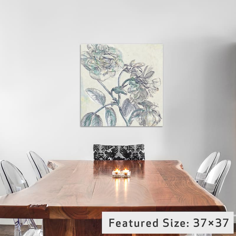 iCanvas Belle Fleur I by Sue Schlabach Canvas Print