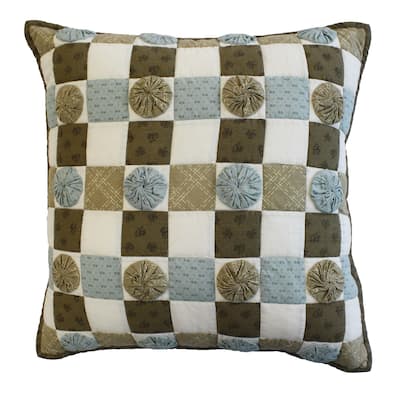 Nostalgia Home Kerry 18-Inches Wide x 18-Inches Long Decorative Pillow