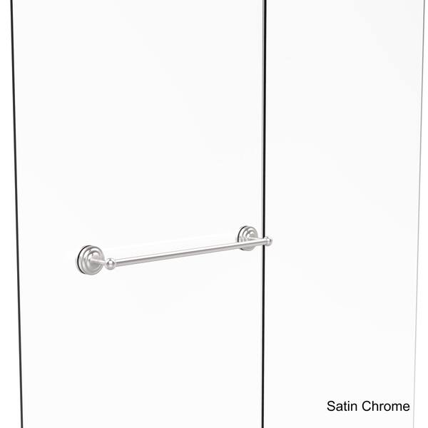 Shop Allied Brass Que New Collection 24 Inch Shower Door Towel Bar