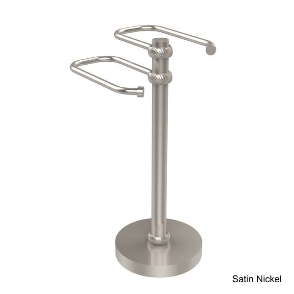 Allied Br Free Standing Two Arm Guest Towel Holder Allied Br Free Standing Two Arm