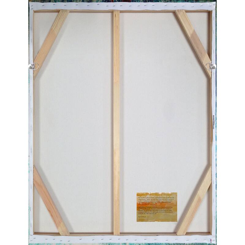 Marmont Hill - White Lotus Print on Canvas - Multi-Color