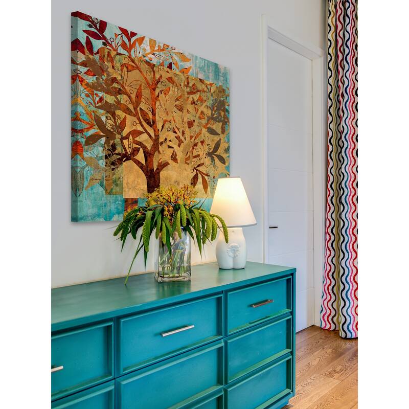 Marmont Hill - Serendipity Tree II Print on Canvas - Multi-Color