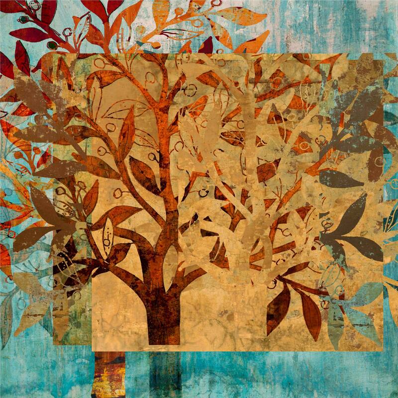 Marmont Hill - Serendipity Tree II Print on Canvas - Multi-Color
