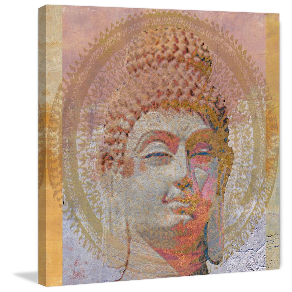 Marmont Hill - Buddha III Print on Canvas - Multi-Color
