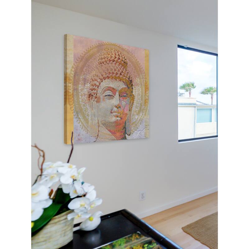 Marmont Hill - Buddha III Print on Canvas - Multi-Color